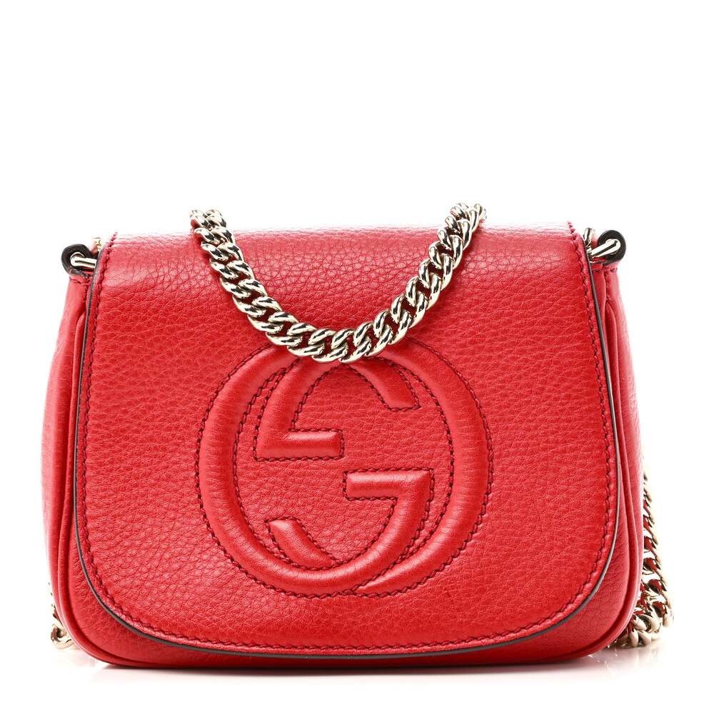 Gucci Pebbled Calfskin Small Soho Flap #284403G99B